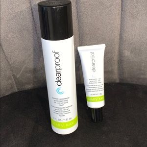 Mary Kay toner + acne treatment gel